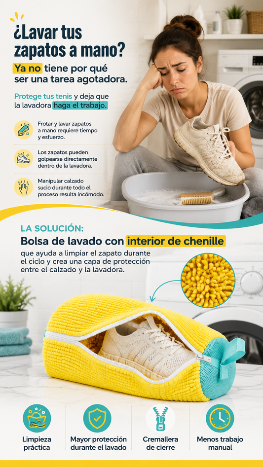 Funda Protectora Para Lavado De Zapatos