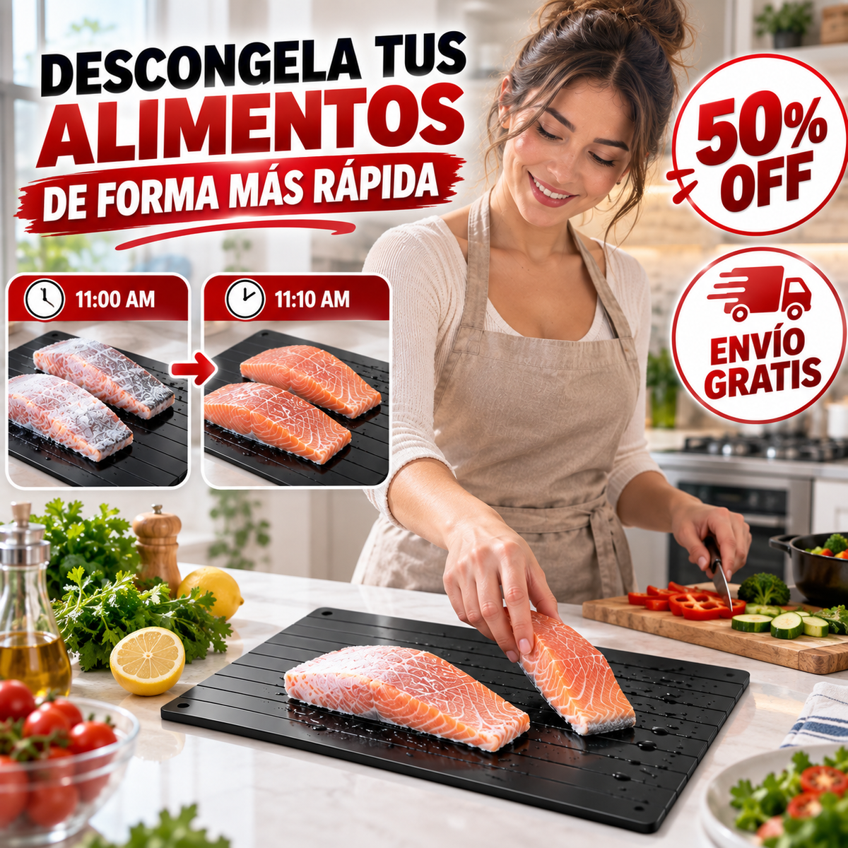 Tabla Descongeladora De Carnes