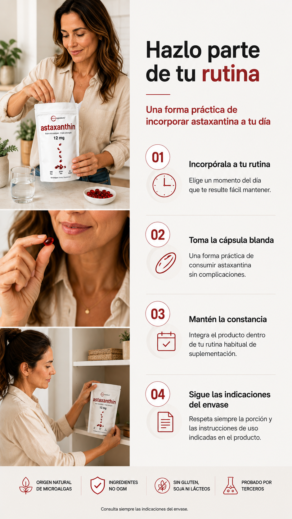 Astaxanthin:🔥 PROTEGE TU BIENESTAR CADA DÍA 🔥