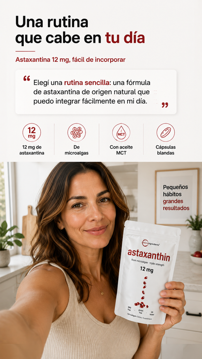 Astaxanthin:🔥 PROTEGE TU BIENESTAR CADA DÍA 🔥
