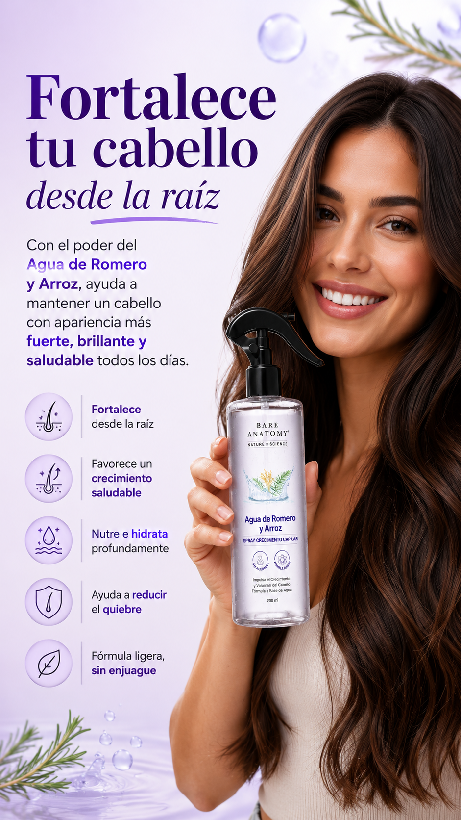 Bare Anatomy : Crecimiento capilar