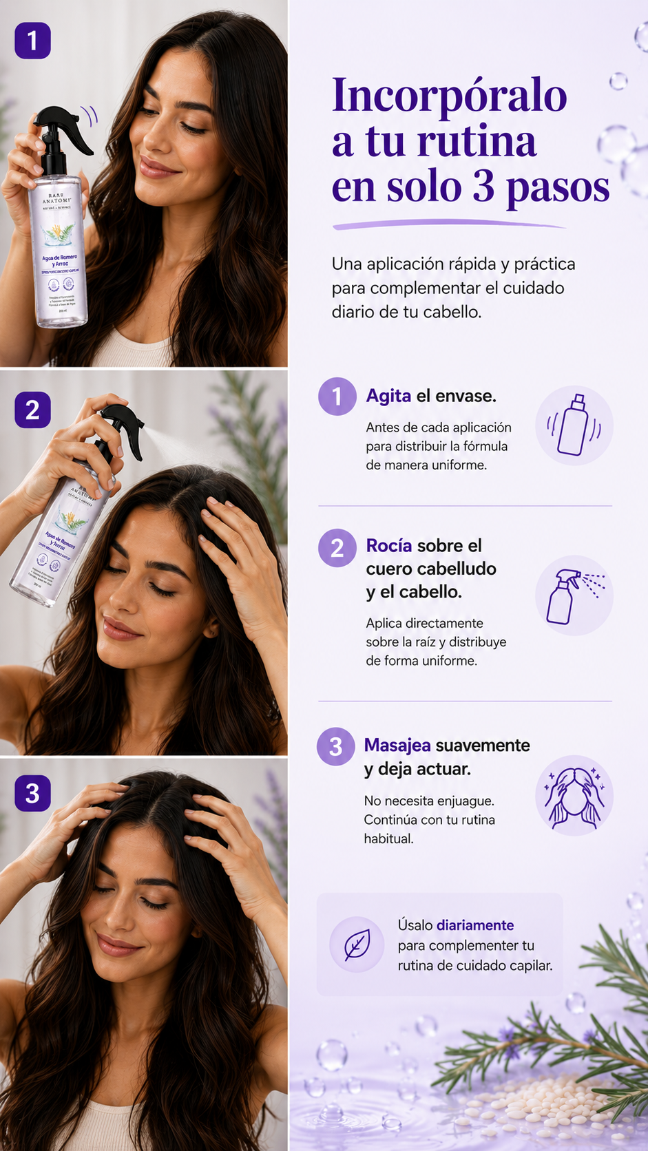 Bare Anatomy : Crecimiento capilar